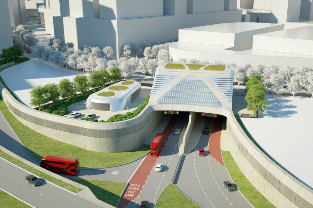 drawing | tunnel idea